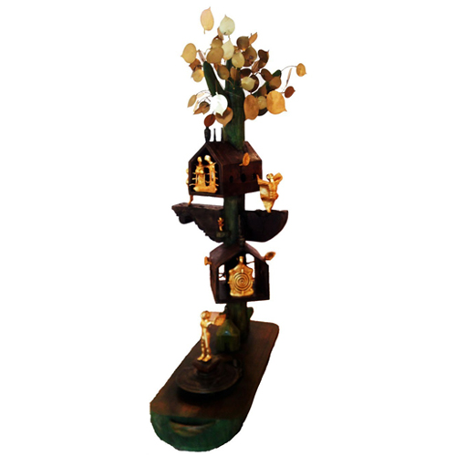 YSC0014 
Ecstasy 
Gold dipped Bronze and Wood 
40 x 24 x 66 inches 
Unavailable 
